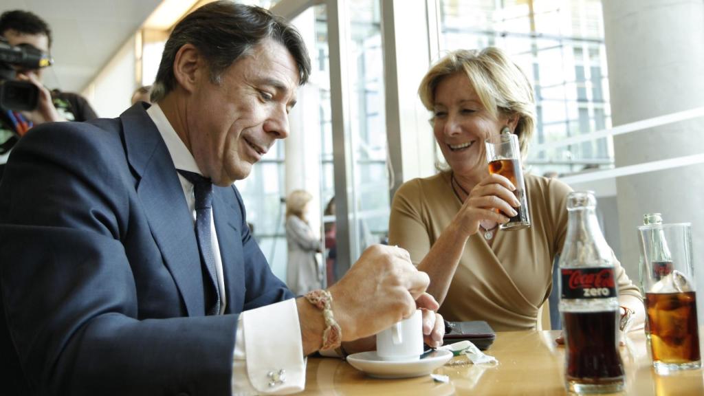 Esperanza Aguirre e Ignacio González, en una imagen de 2012.
