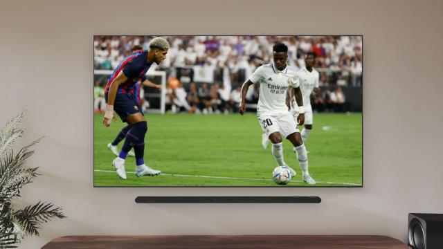 Televisor Neo QLED 8K de Samsung en el Clásico