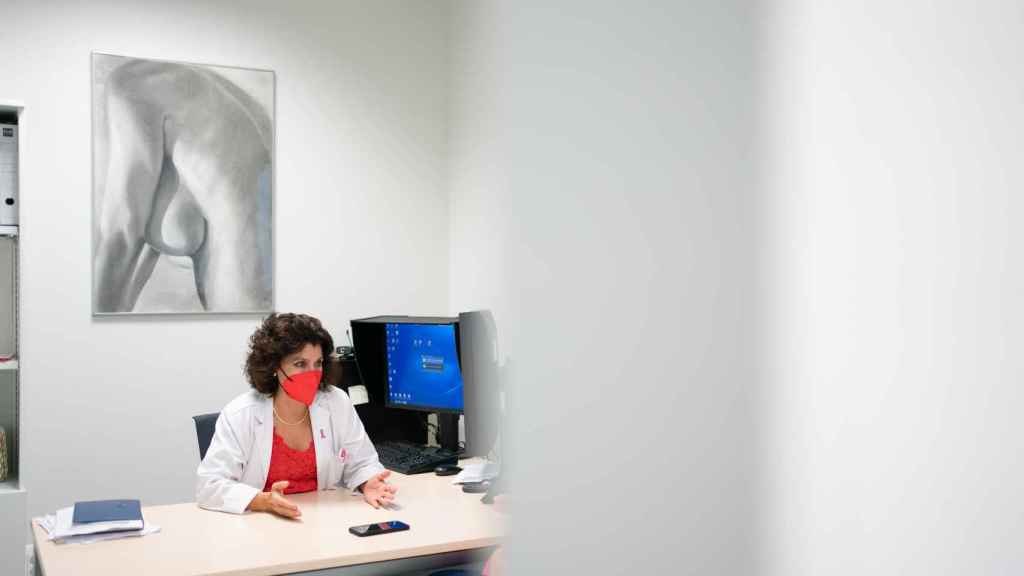 Cristina Romero, en su consulta del Hospital Universitario de Toledo.