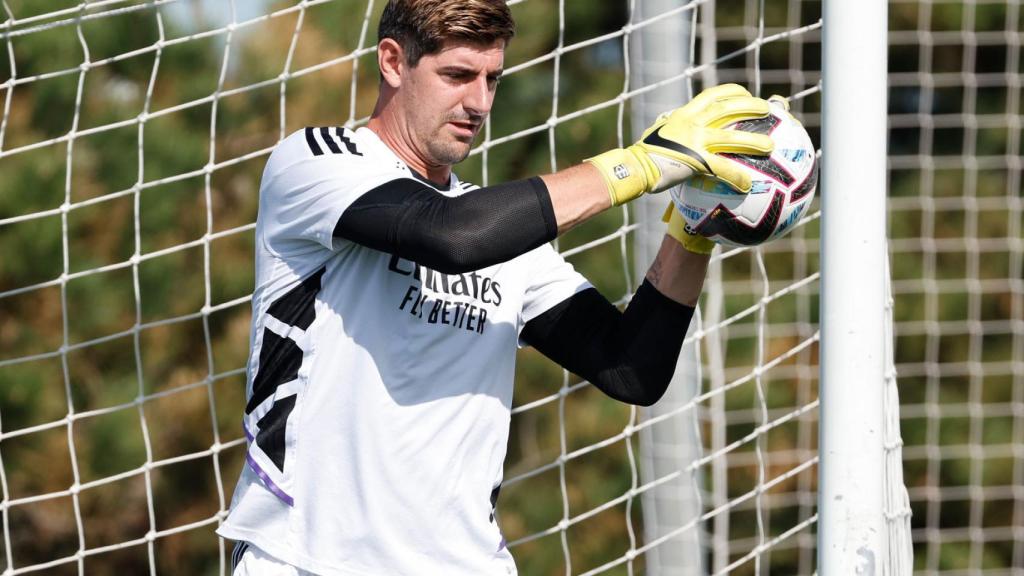 Courtois no se entrena con el Real Madrid y se perderá El Clásico