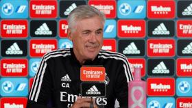 Carlo Ancelotti, en rueda de prensa