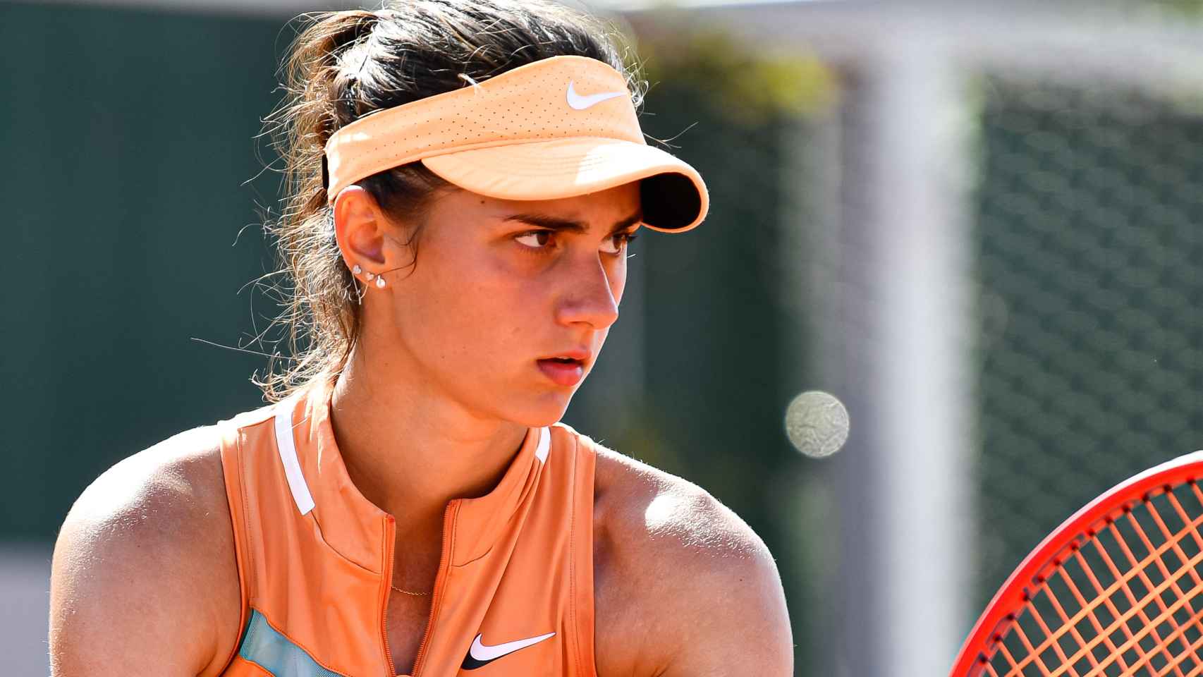 La tenista rusa Anastasia Gasanova, en Roland Garros 2022