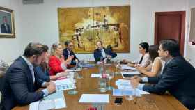 Reunión de los diputados nacionales del PP con la Cámara de Comercio de Alicante.