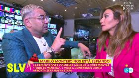 La tensa discusión política entre Jorge Javier Vázquez y Mariló Montero en 'Sálvame'.