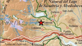 Mapa del terremoto