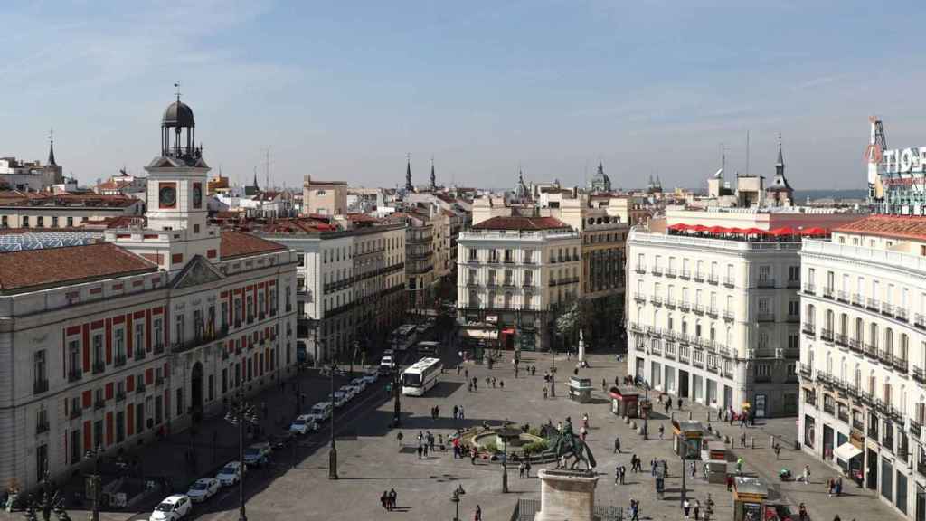 Sol, en Madrid.