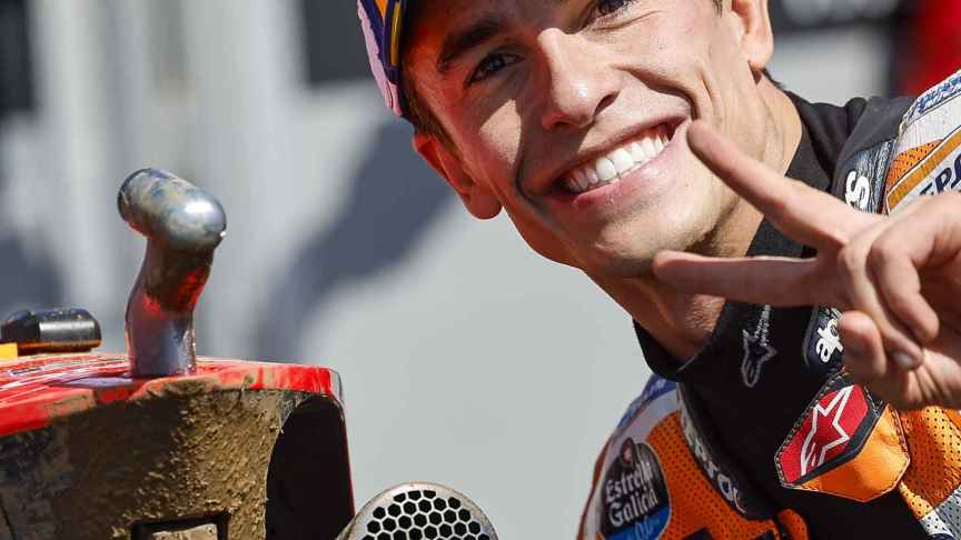 Marc Márquez, en el Gran Premio de Australia de MotoGP 2022