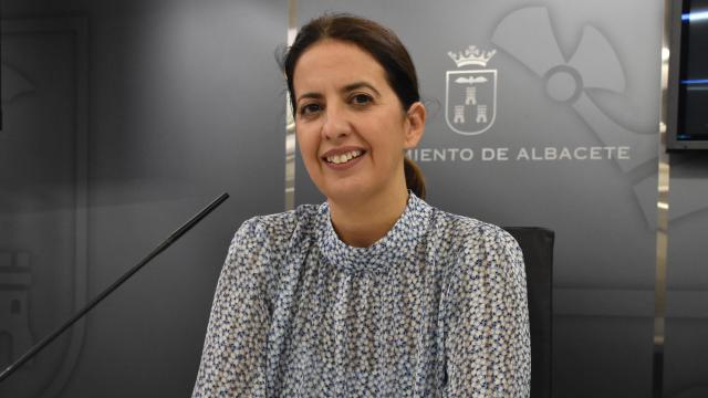 La concejala Laura Avellaneda. Foto: Ayuntamiento de Albacete.