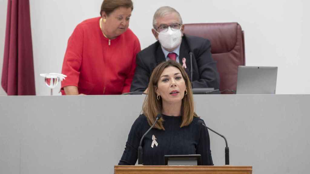 La popular Ruiz Jódar, este miércoles, anunciado que retiraban el punto cuarto del orden del día del pleno de la Asamblea Regional.