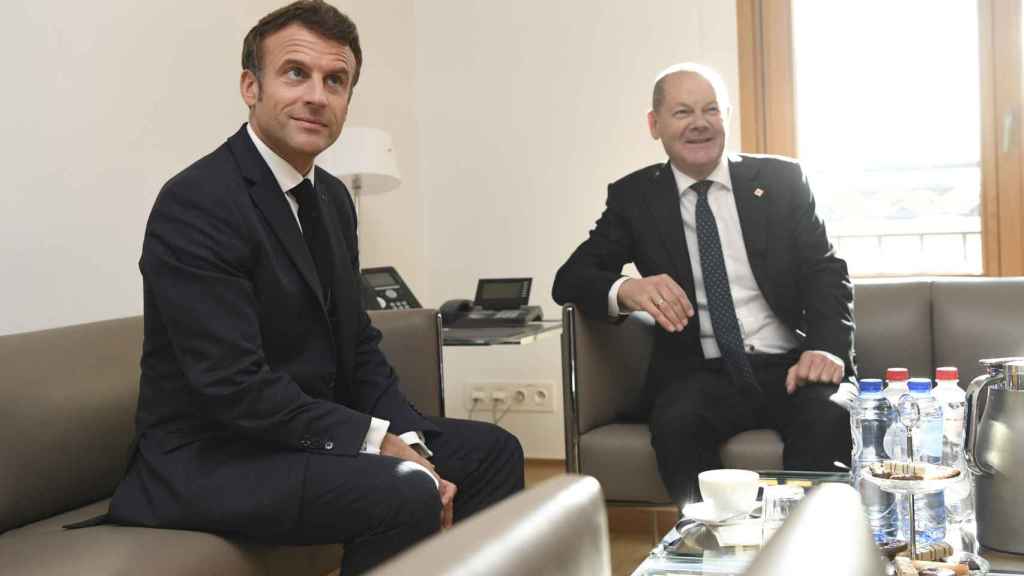 Emmanuel Macron y Olaf Scholz se reunieron también antes del Consejo Europeo, pero su relación no funciona