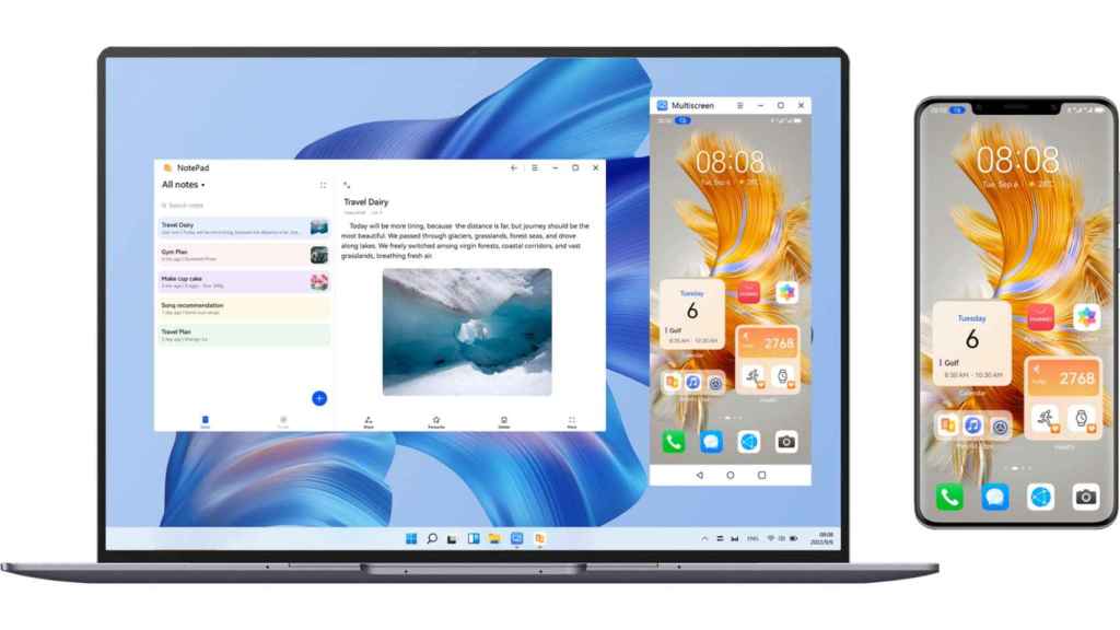 Huawei mobiles and laptops will have more options to connect