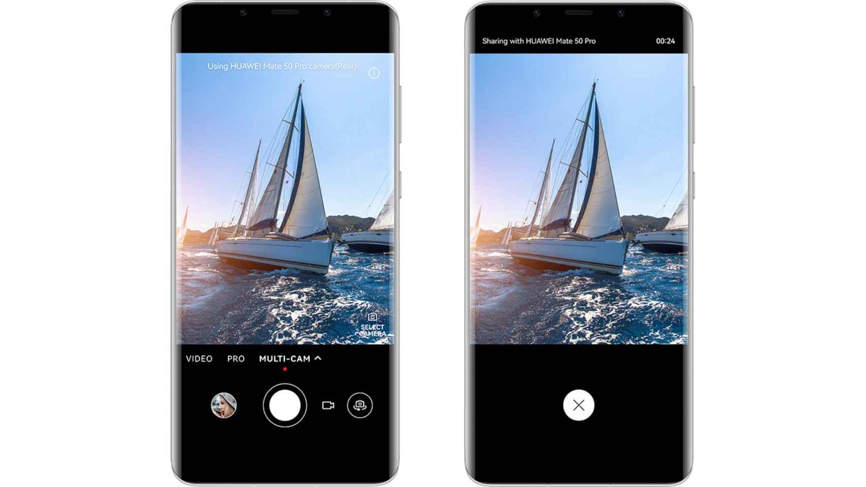 Huawei nos permitirá hacer una foto desde diferentes ángulos al mismo tiempo