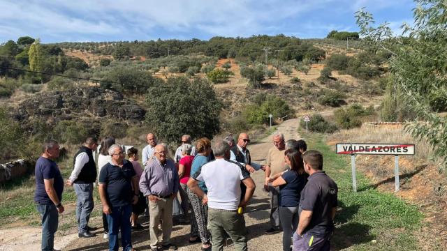 Los vecinos de dos pedanías de Toledo, aislados por el mal estado de la carretera