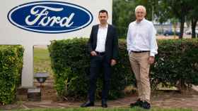 Martin Sander, director general de 'Ford Model e', y Dionisio Campos, el director de fabricación de Almussafes.