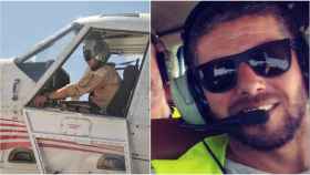 Santiago Durán, el piloto de la avioneta antincendios desaparecido desde el miércoles.