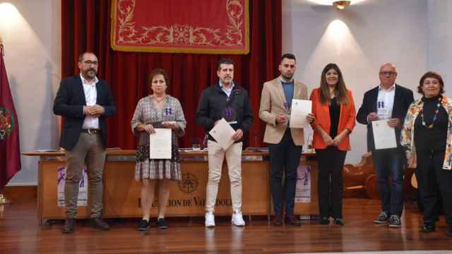 Acto institucional de la Red de municipios de Valladolid 'Hombres por la igualdad'
