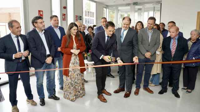 Inauguración del centro cívico en Santovenia de Pisuerga