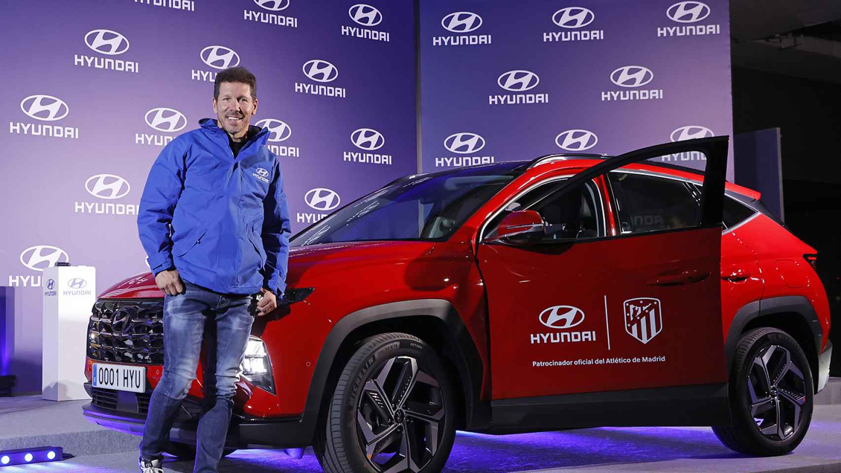 El Atlético de Madrid estrena coche: los jugadores recogen (con sorpresa incluida) los Hyundai Tucson