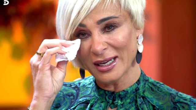 Ana María Aldón rompe a llorar en 'Fiesta' tras confirmar su divorcio con Ortega Cano