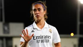 Nahikari García, en un partido del Real Madrid Femenino de la temporada 2022/2023