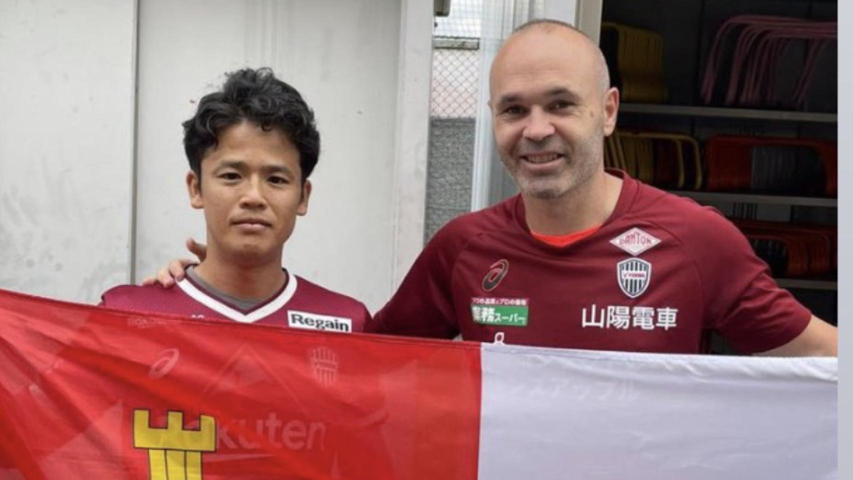 La sorpresa castellano-manchega de Andrés Iniesta en Japón