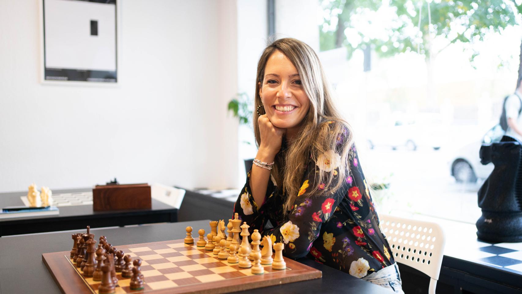 María Rodrigo  El ajedrez es un deporte de combate. Tu objetivo