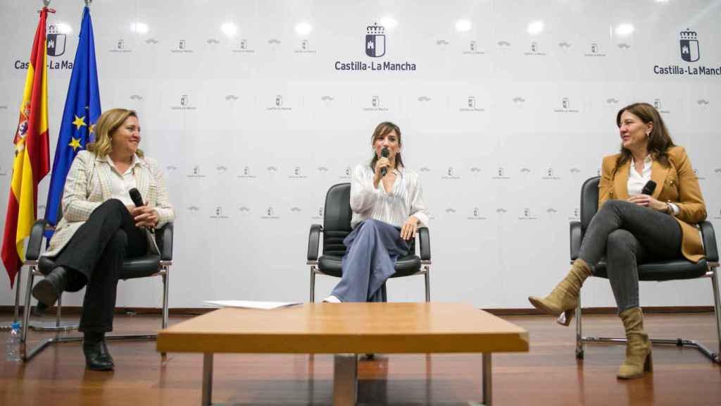 Presentation of Sandra Sánchez as 'Sports Ambassador in Castilla-La Mancha'.  Photograph by JCCM.
