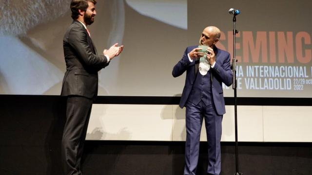 Chema Sarmiento recibe la Espiga de Honor de Seminci