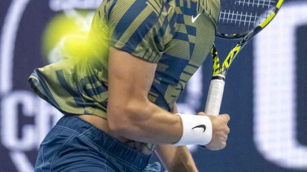 Carlos Alcaraz, en el ATP 500 de Basilea