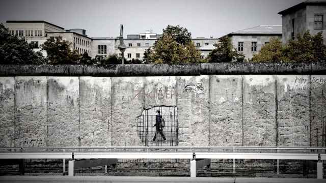El Muro de Berlín.