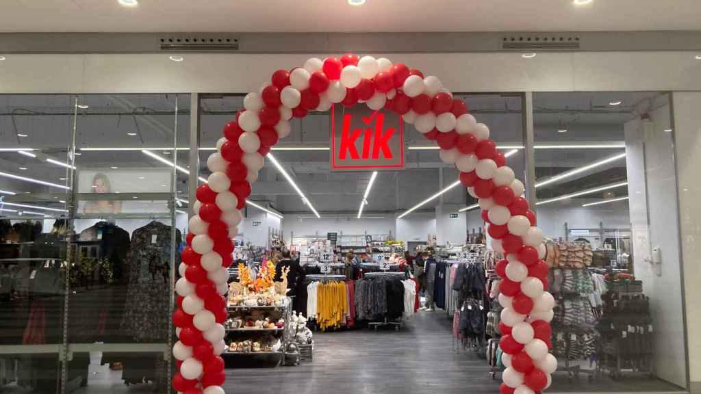 Entrada de la nueva tienda de Kik, ubicada en Leganés.