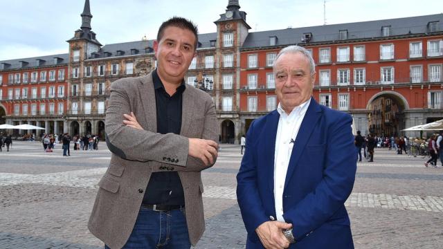 El presidente de la Diputación de Albacete, Santi Cabañero, en Madrid con el presidente de la Comisión de Despoblación y Reto Demográfico de la FEMP, Miguel Gracia Ferrer