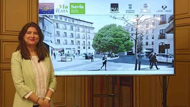 La concejala de Medio Ambiente del Ayuntamiento de Salamanca, Miryan Rodríguez