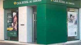 Una sucursal de Caja Rural de Zamora en Valladolid