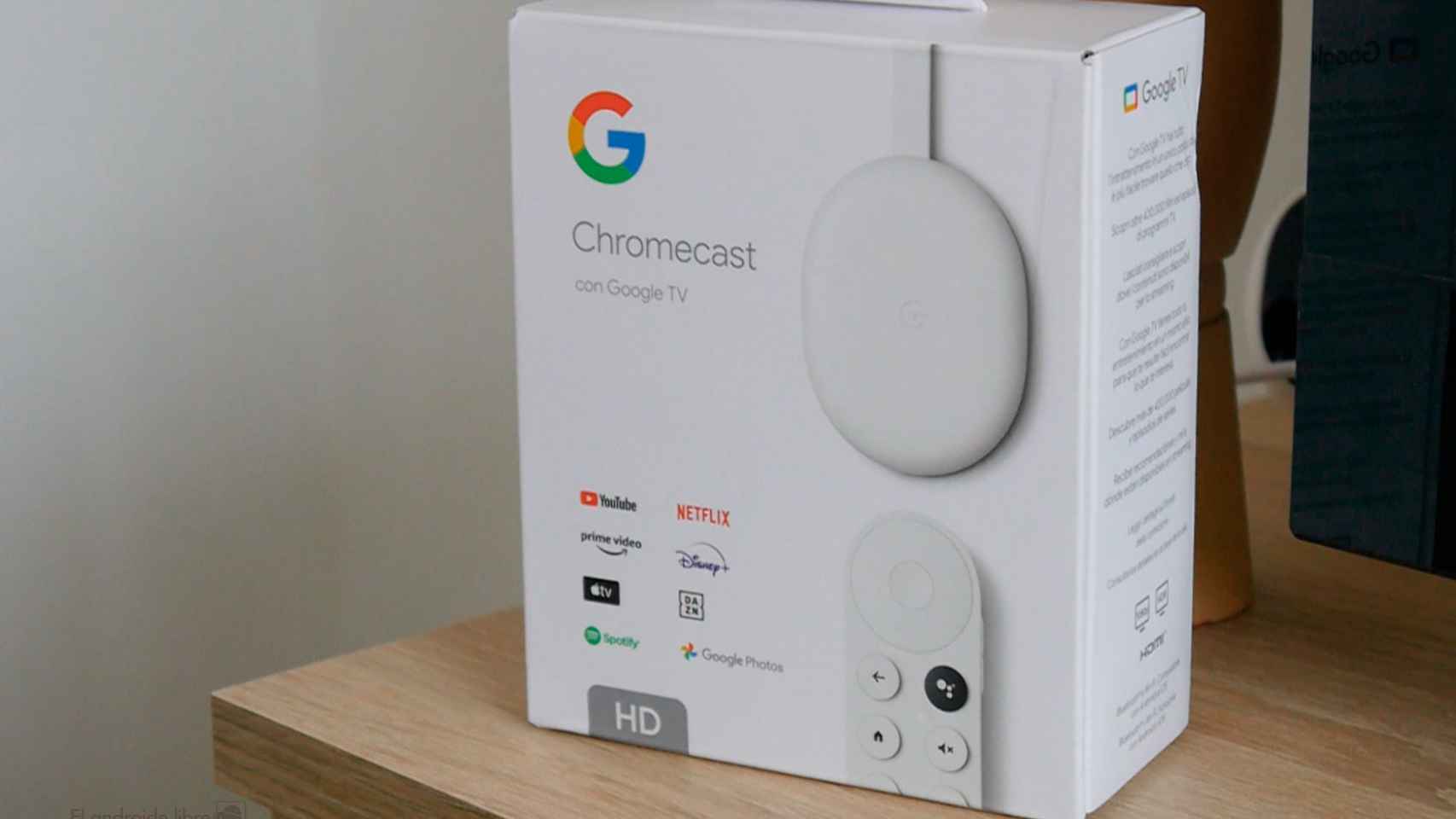 Chromecast con Google TV - Entretenimiento en Streaming, en tu TV