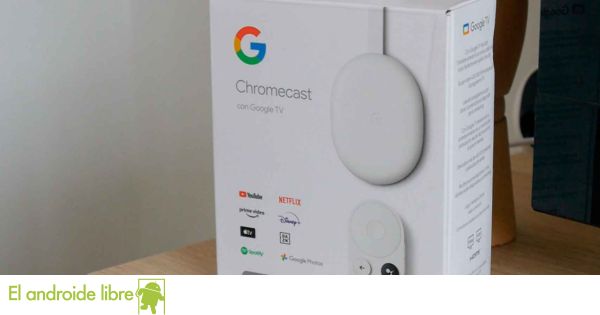 Google Chromecast 4k Última Versión Reproductor Streaming Blanco GOOGLE