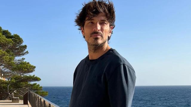 Andrés Velencoso en una imagen compartida en su perfil de Instagram.