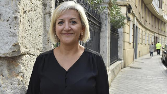 Pilar Gutiérrez, secretaria del Sector Sociosanitario regional de UGT en Castilla y León y trabajadora de la ayuda a domicilio