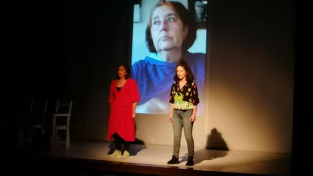 Imagen de una actividad teatral en Aldeamayor de San Martín