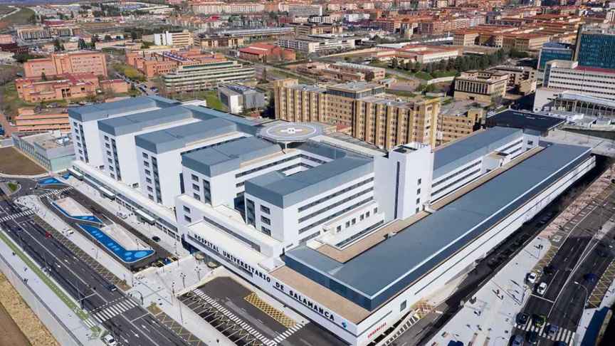 Vista aérea Hospital de Salamanca