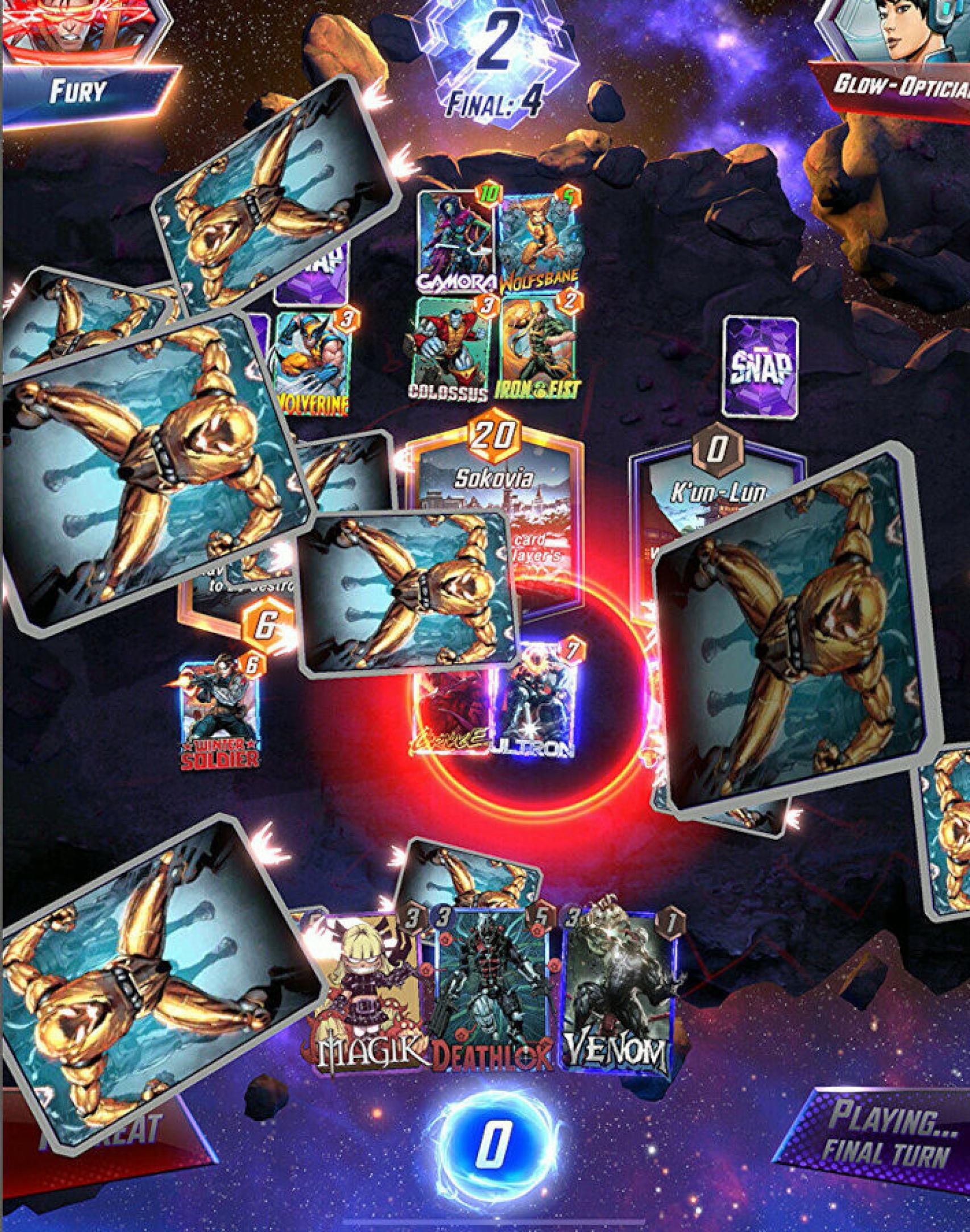 Este es el juego del año así es Marvel Snap, la sorpresa de los