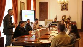 Firma del acuerdo entre los colegios y el Ayuntamiento de Zamora.