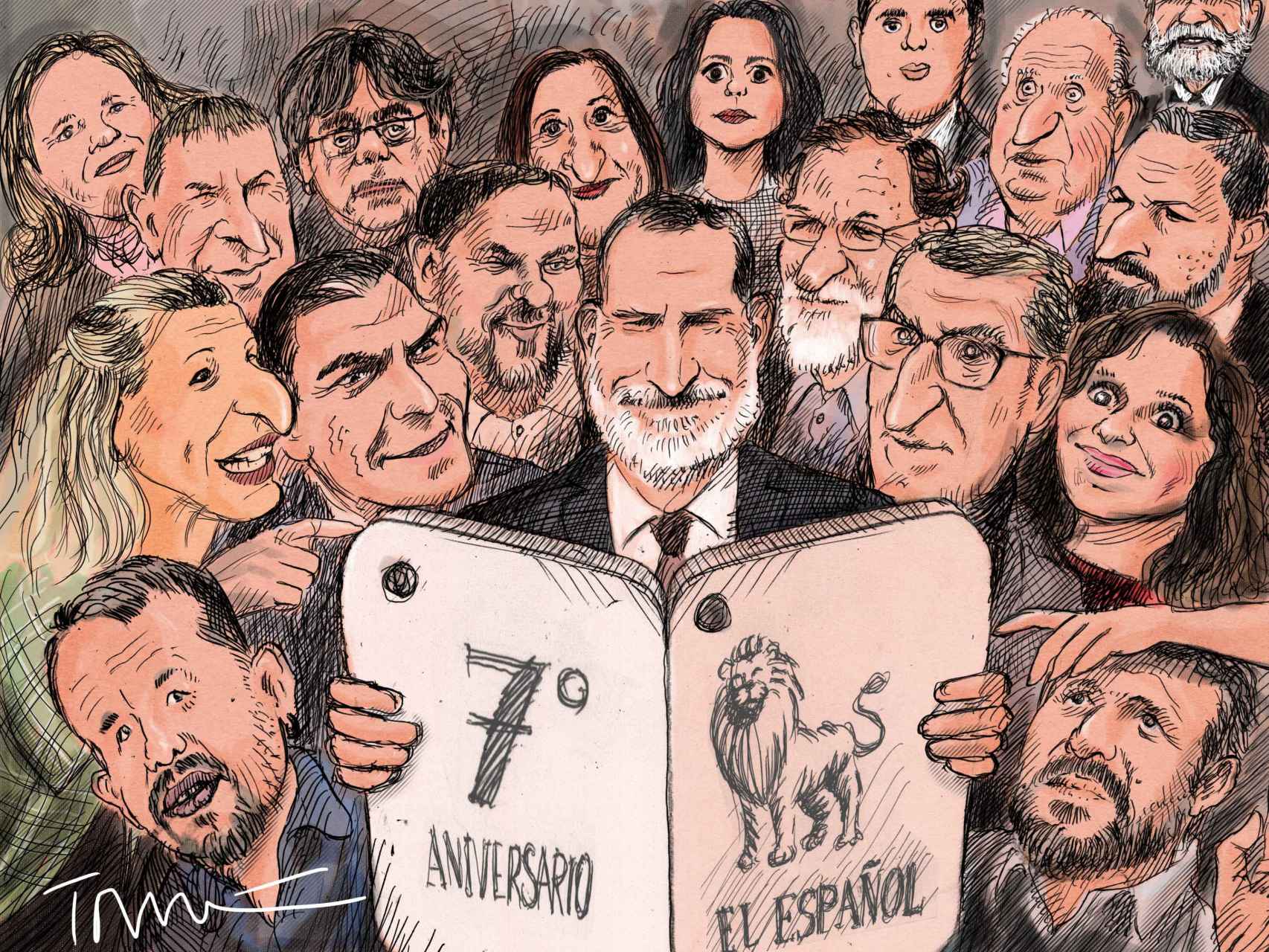 Siete años de El Español: las siete plagas de España en 14 interrogantes
