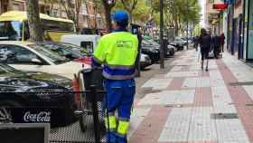 Trabajador del Servicio de Basuras y Limpieza Viaria de Zamora