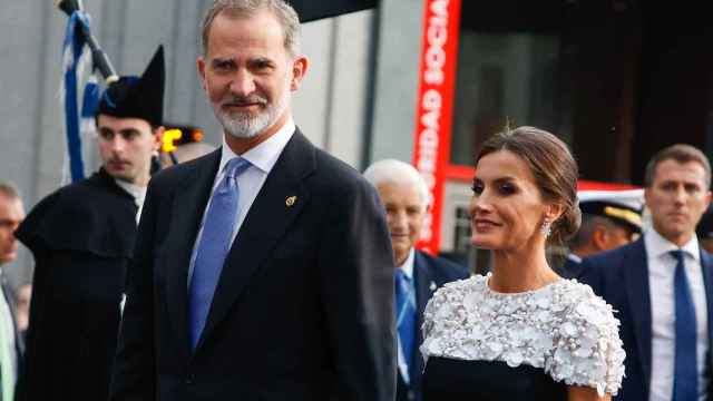 Los Reyes en los Premios Princesa de Asturias 2022.