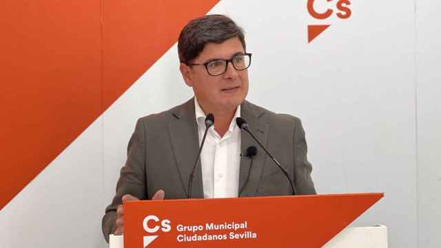 El portavoz de Cs en el Ayuntamiento de Sevilla, Álvaro Pimentel.