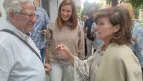 La exvicepresidenta del Gobierno, Carmen Calvo, en una visita a Córdoba hace dos semanas.