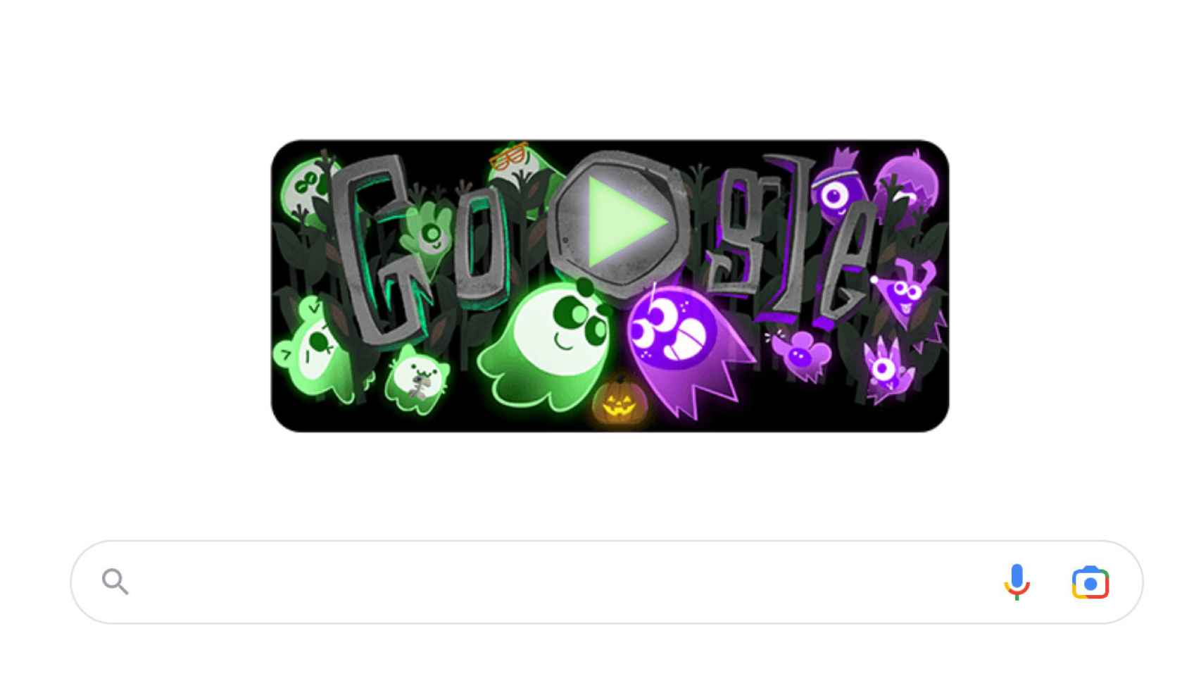 El frenético doodle de Google para Halloween: compite con todo el mundo en  esta batalla fantasmal