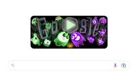 Doodle de Google para Halloween