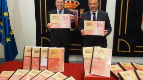 El presidente de las Cortes, Carlos Pollán, durante la presentación del proyecto de ley de presupuestos autonómicos, el pasado viernes.